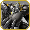 Omegamon Zwart evolves into BlackWarGreymon