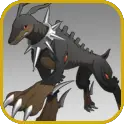 Megadramon evolves into Dobermon