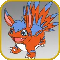 Hyogamon evolves into Elecmon