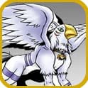 MarinAngemon evolves into Hippogriffomon