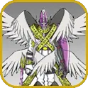 XV-mon evolves into HolyAngemon