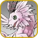 Angewomon evolves into Magnadramon