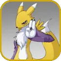 Nyaromon evolves into Renamon