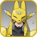 Renamon evolves into Sakuyamon